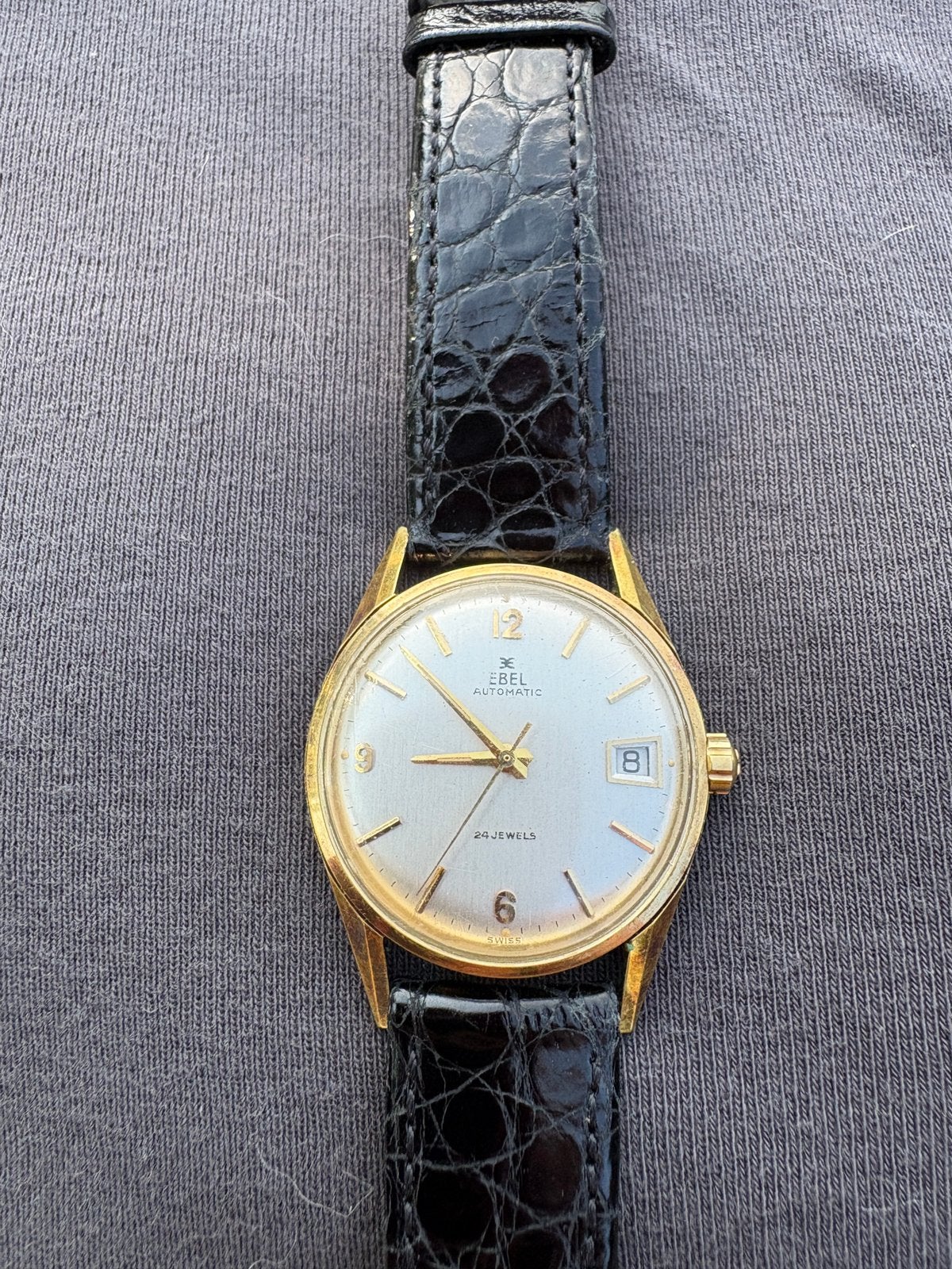 Ebel automatic, Enlèvement ou Envoi, Or, Doré