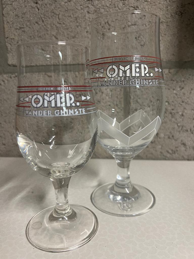 OMER collectorglas, Verzamelen, Ophalen of Verzenden, Zo goed als nieuw, Glas of Glazen, Overige merken