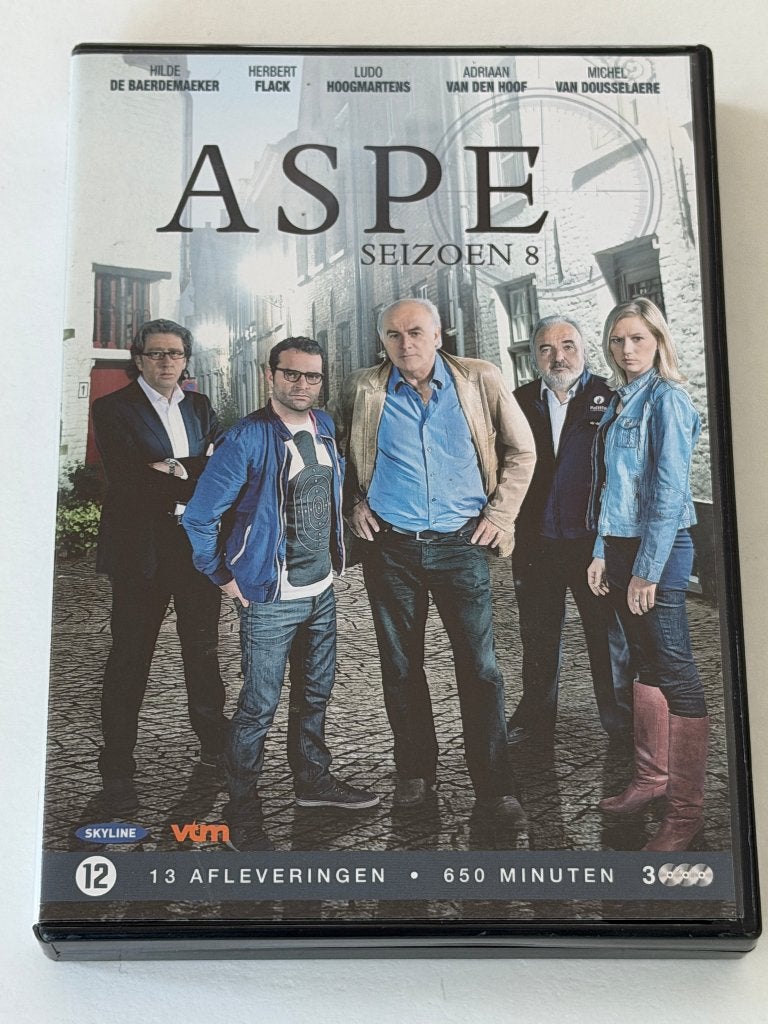 Aspe - Seizoen 8 (DVD), Gebruikt, Misdaad, Nederlands, Ophalen of Verzenden