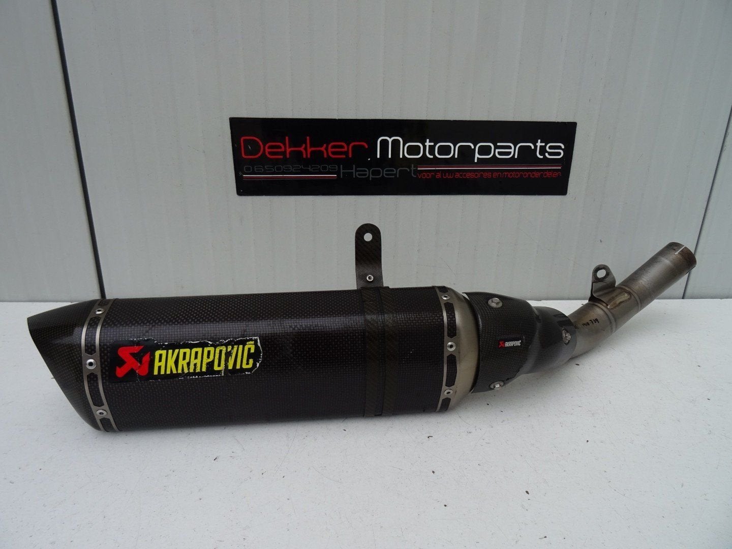 Akrapovic Hexanogal Carbon Demper Kawasaki Z800E 2013-2016, Motos, Pièces | Kawasaki, -, Utilisé, -, -