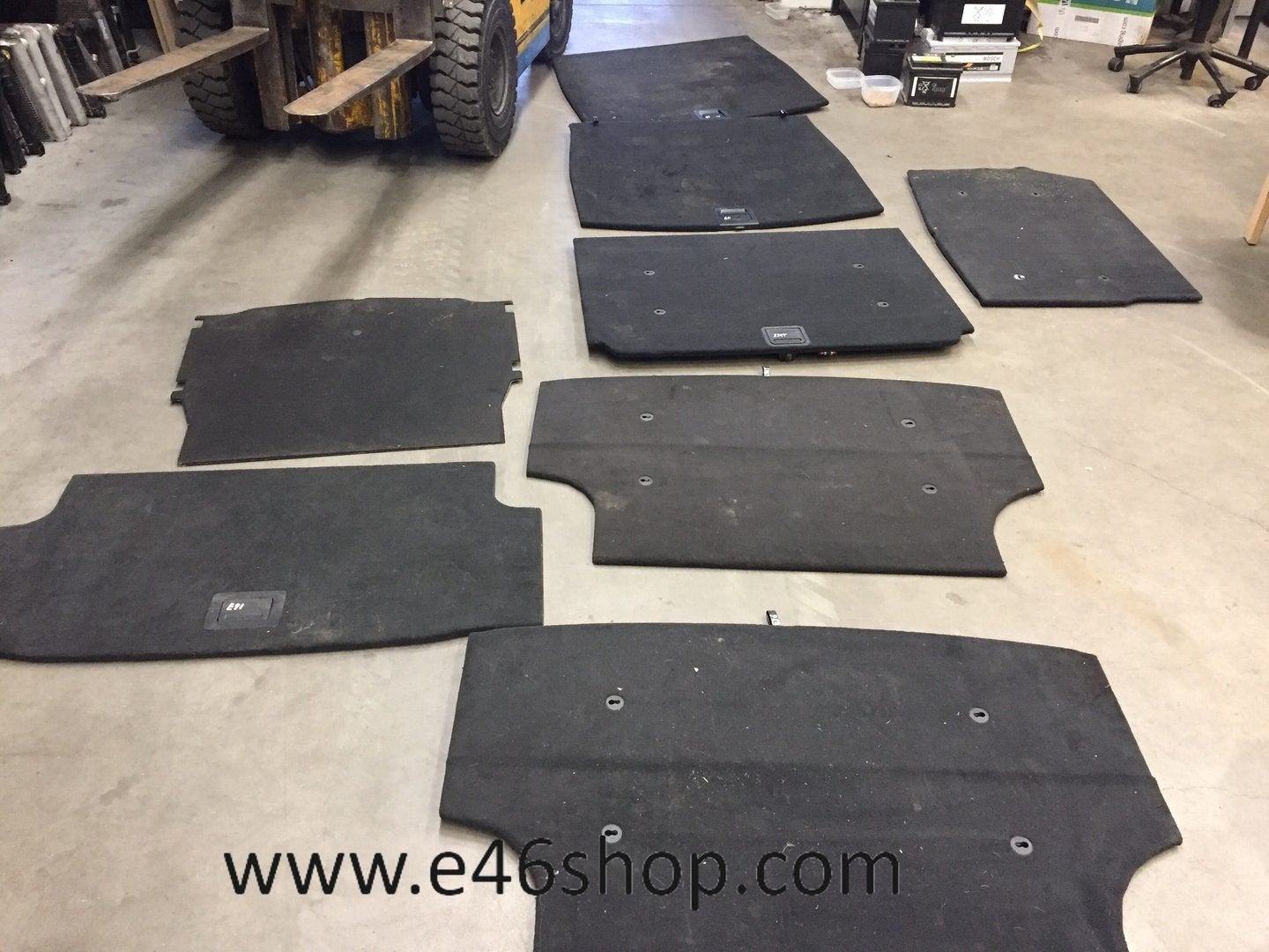 Kofferbak afdekplaat mat BMW E36 E39 E46 E90 E87 E60 E61 X3, Ophalen, Gebruikt, -, -