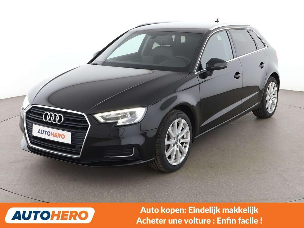 Audi A3 1.0 TFSI Business Line (bj 2017, automaat), Auto's, Gebruikt, Zwart, https://public.car-pass.be/vhr/a8859870-a4cb-4743-a7a1-61220ca9f85e