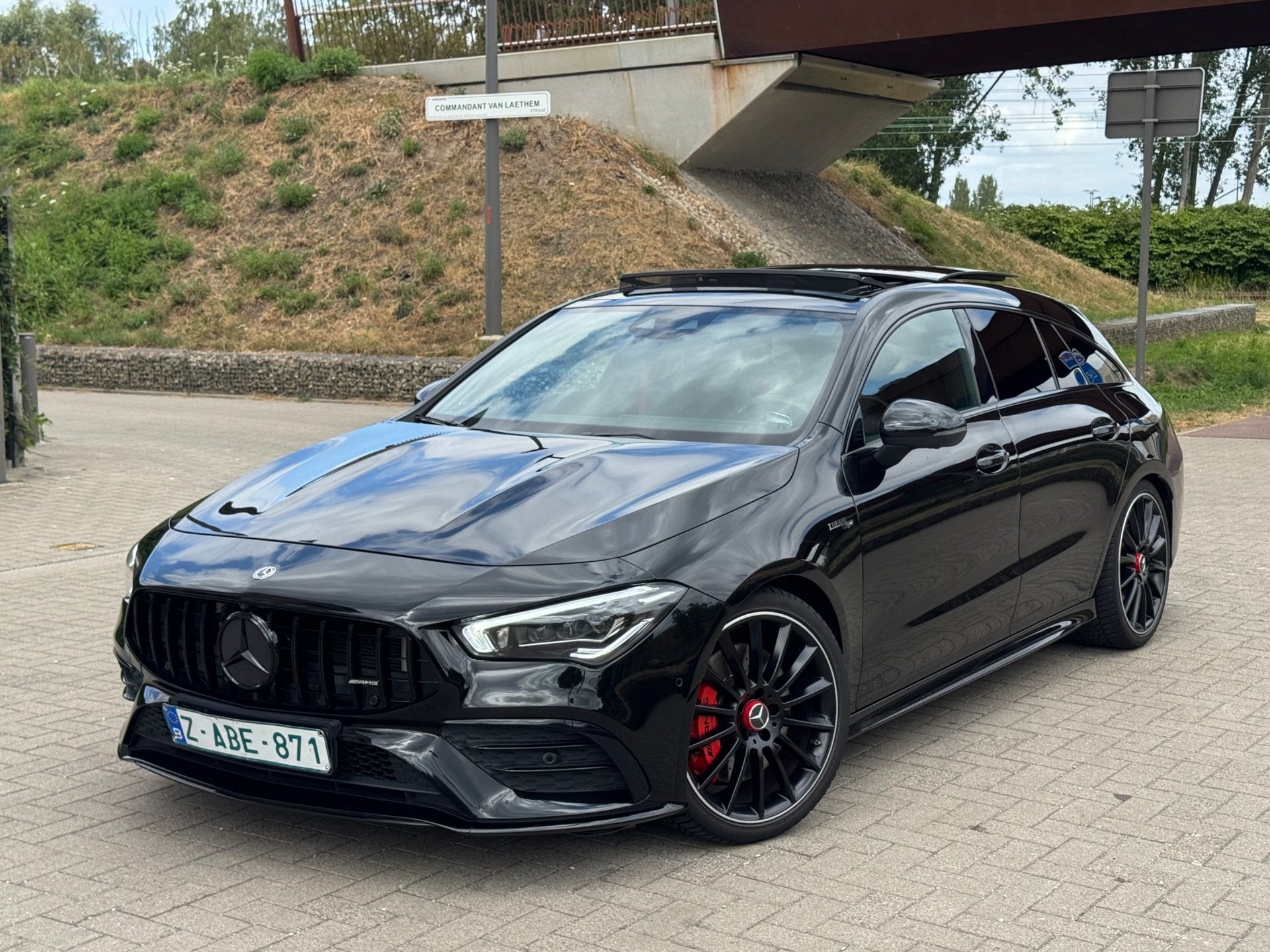 Mercedes CLA 35 AMG | Shooting Brake | 4-Matic | Euro 6d, Auto's, Automaat, CLA, Gebruikt, Zwart