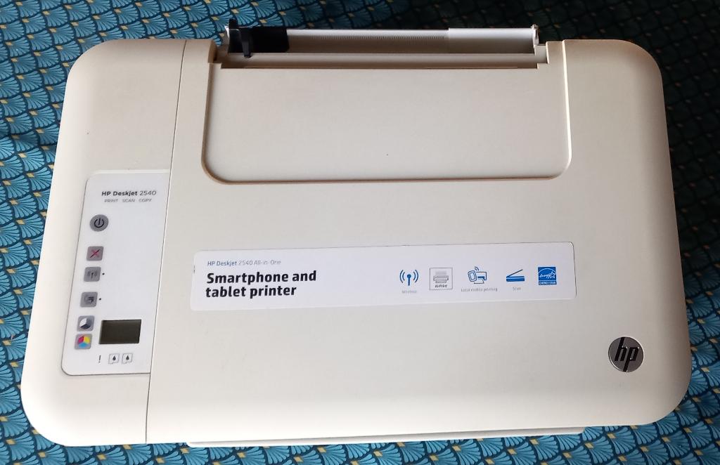 Imprimante HP 2540 + 3 cartouches, Informatique & Logiciels, Sans fil, Imprimante, Enlèvement, Imprimante à jet d'encre
