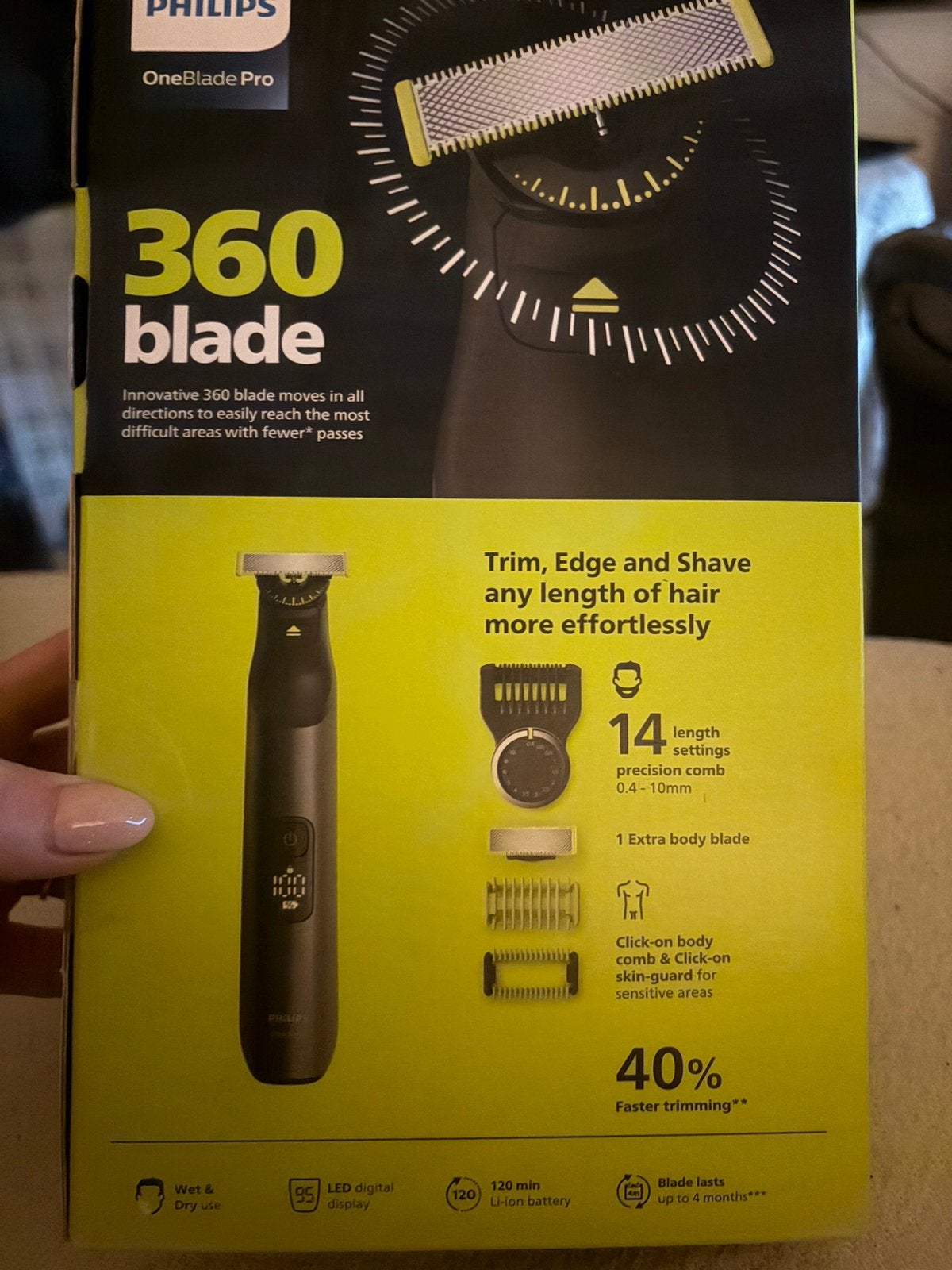 Scheermachine trimmer, Ophalen, Zo goed als nieuw
