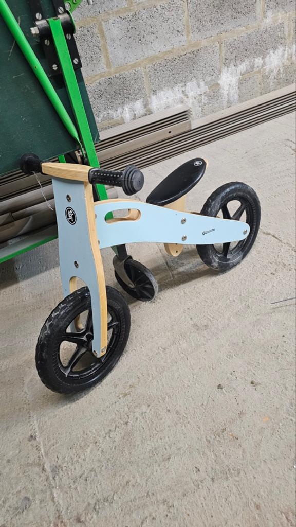Loopfiets, Ophalen, Gebruikt
