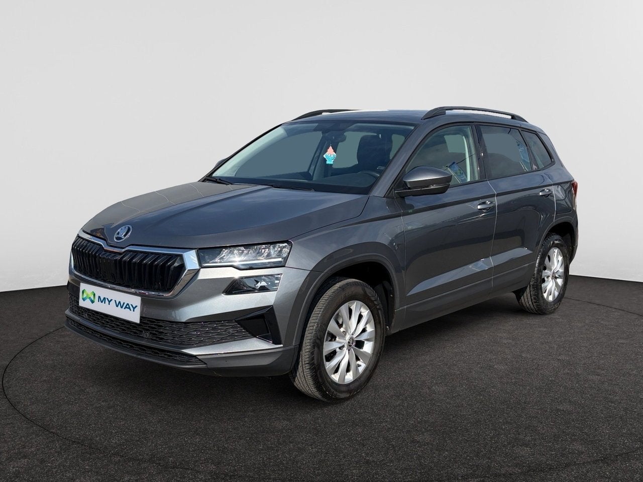 Skoda Karoq Karoq Clever 1,0 TSI 81 kW 6-speed mech., Autos, Argent ou Gris, Achat, Boîte manuelle, Karoq