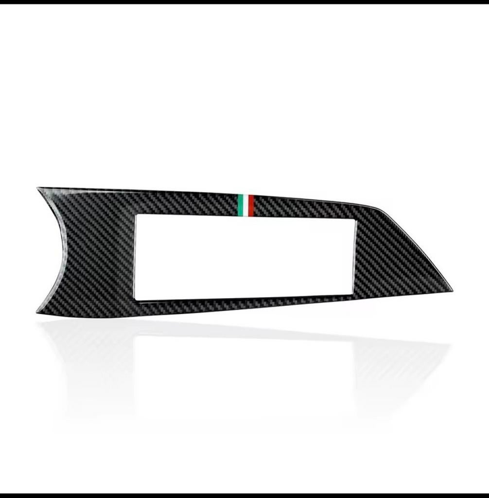 Alfa romeo Giulia dashbord carbon cover,, Enlèvement