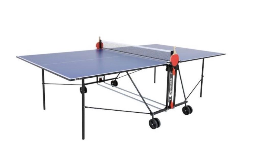 Tafeltennistafel indoor Sponeta, Sport en Fitness, Tafeltennis, Ophalen, Zo goed als nieuw, Tafel Indoor, Verrijdbaar