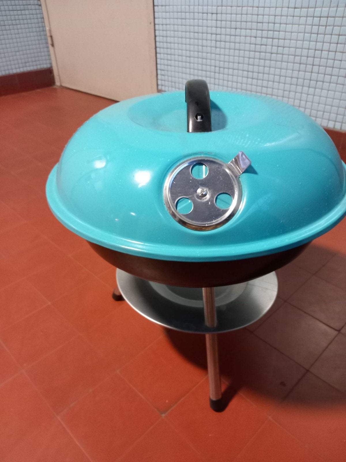 Mini barbecue machine, Tuin en Terras, Houtskoolbarbecues, Ophalen
