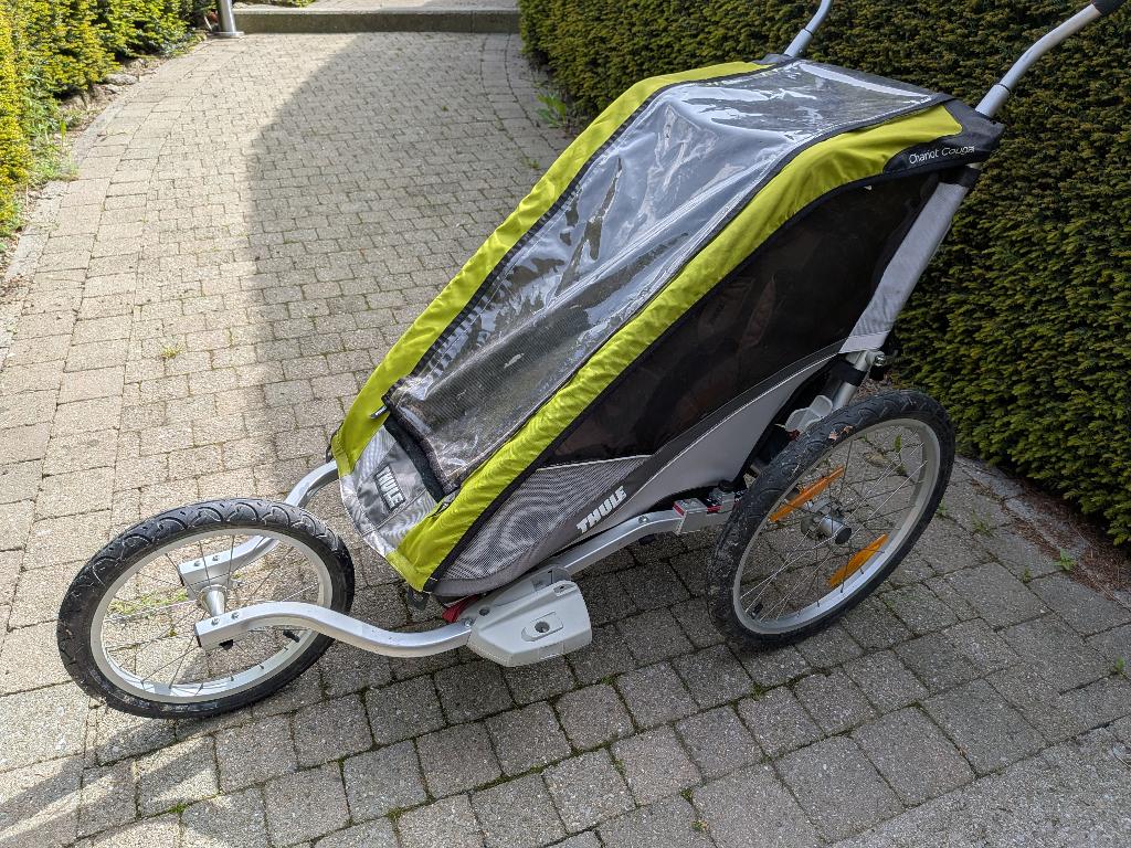 Remorque vélo Thule, 20 à 40 kg, Enlèvement, Utilisé, Suspension