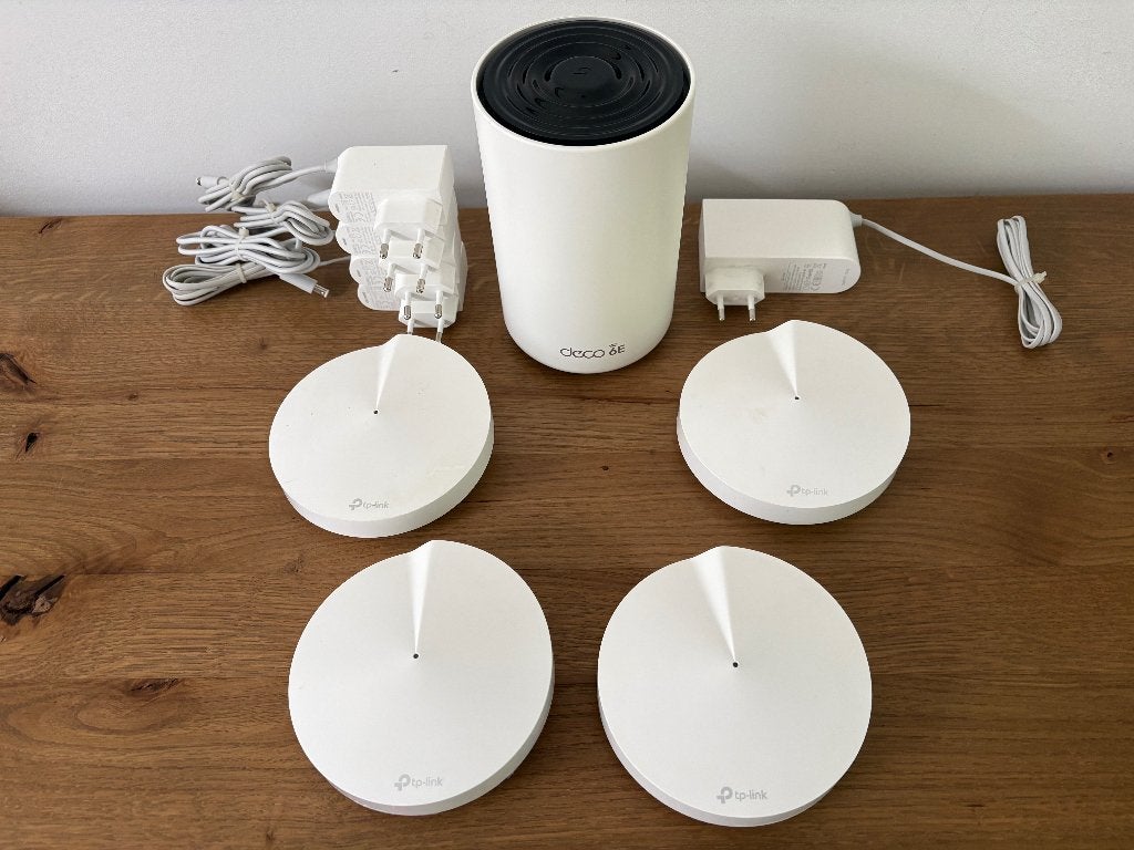 TP-Link Deco Mesh Routeur Wi-Fi 6E 4 satellites, Informatique & Logiciels, Enlèvement ou Envoi, Comme neuf, TP-Link