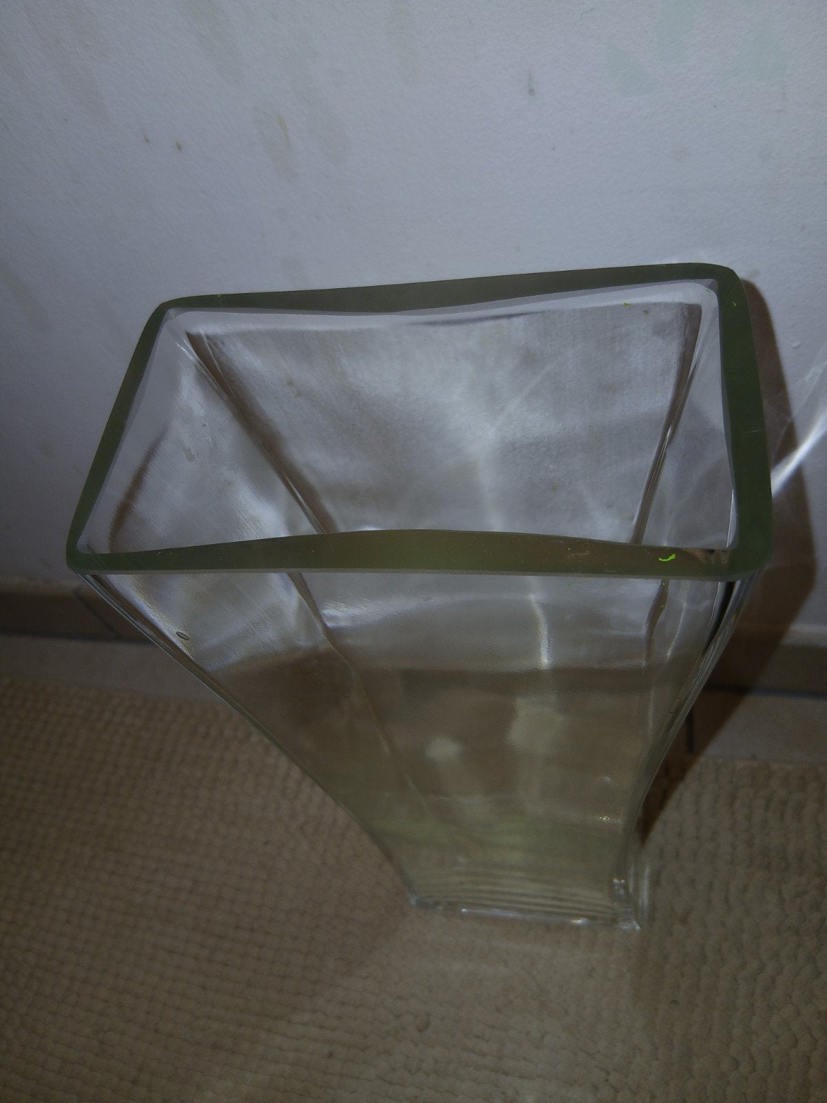 IKEA REKTANGEL vaas, Enlèvement, Utilisé, Rectangulaire, Verre