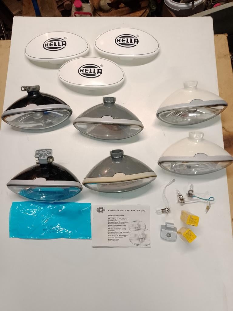 HELLA extra koplampen, Auto-onderdelen, Ophalen of Verzenden, Gebruikt, DAF, Carrosserie en Plaatwerk