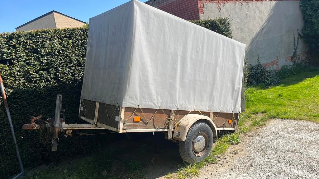 Aanhangwagen ongeremd, Auto diversen, Aanhangers en Bagagewagens, Ophalen, Gebruikt