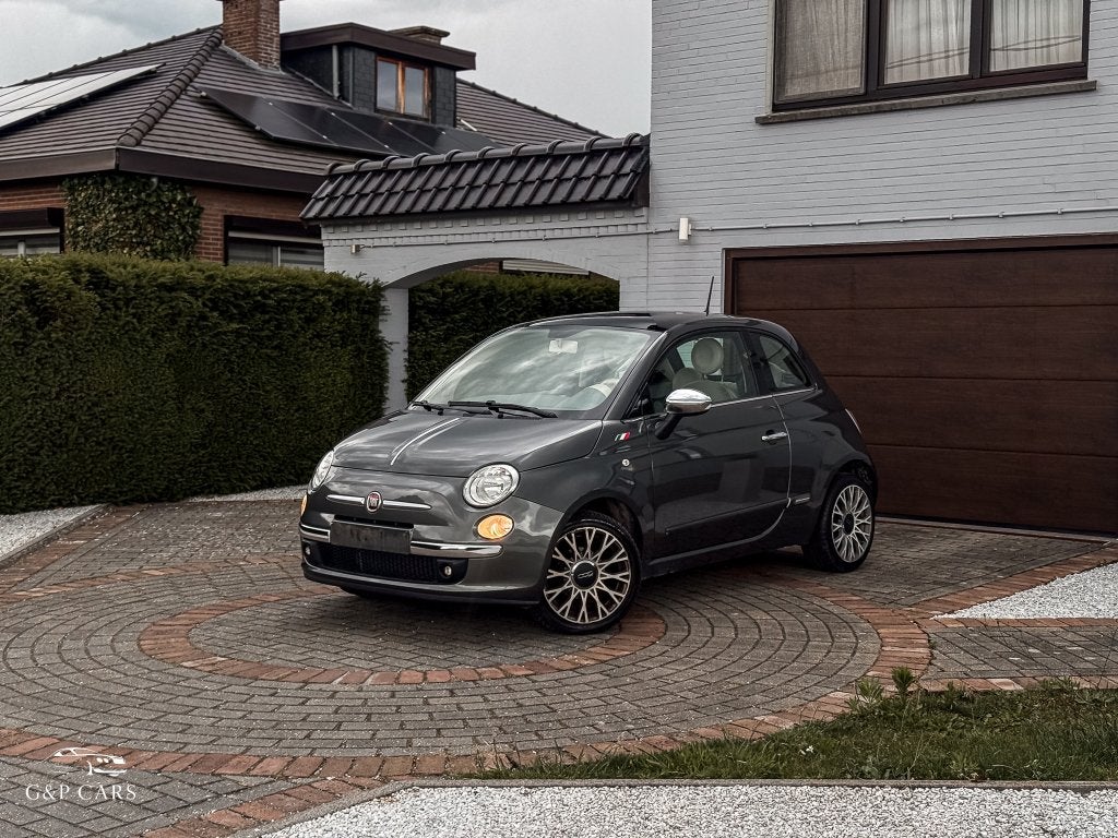 FIAT 500 Lounge/1.2 Benzine/Panorama/Airco/Elektr. ruiten/, Autos, Fiat, Achat, Entreprise, Boîte manuelle, Entretenue par le concessionnaire