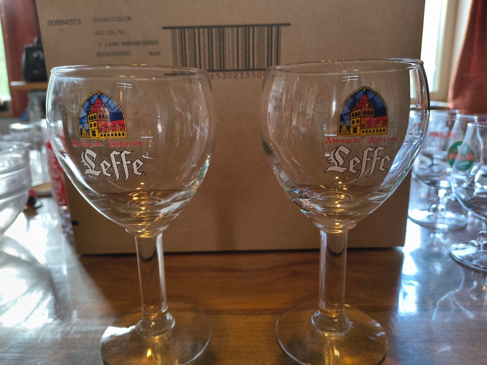 Leffe glazen - Bierglazen, Verzamelen, Ophalen