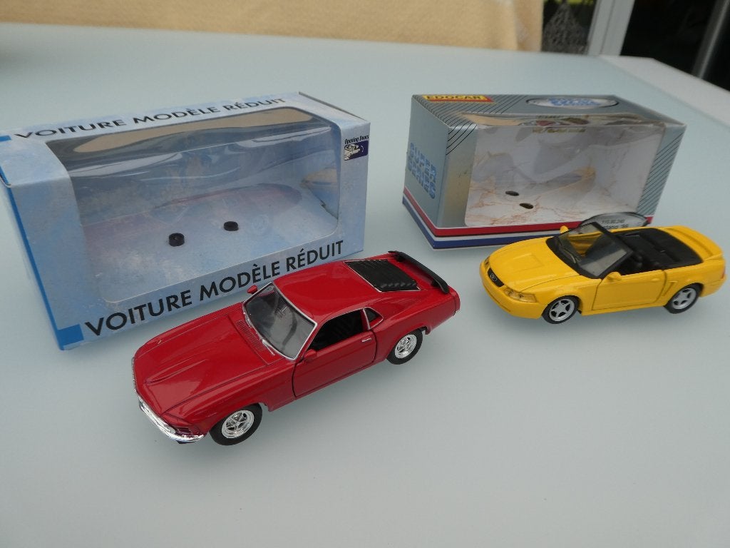 Ford Mustang set schaal 1/39, Ophalen of Verzenden, Gebruikt
