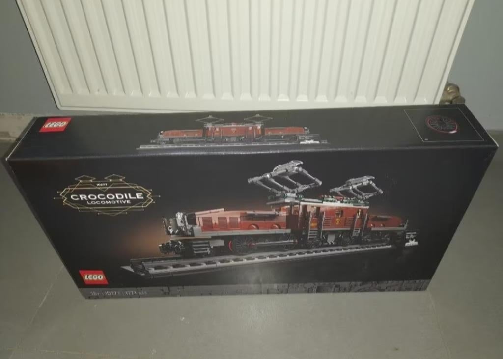 Lego krokodil locomotief 10277, Neuf, Enlèvement ou Envoi, Lego, Ensemble complet