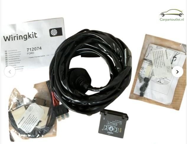 Trekhaak kabelset Brink 13 polig 712074 1815304 nieuw Ford T, Auto-onderdelen, -, Nieuw, Ophalen of Verzenden, -