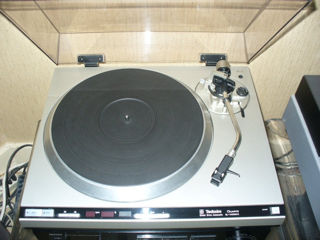 Technics SL- 1400 MK2, TV, Hi-fi & Vidéo, Réglage pitch, Tourne-disque, Comme neuf, Enlèvement