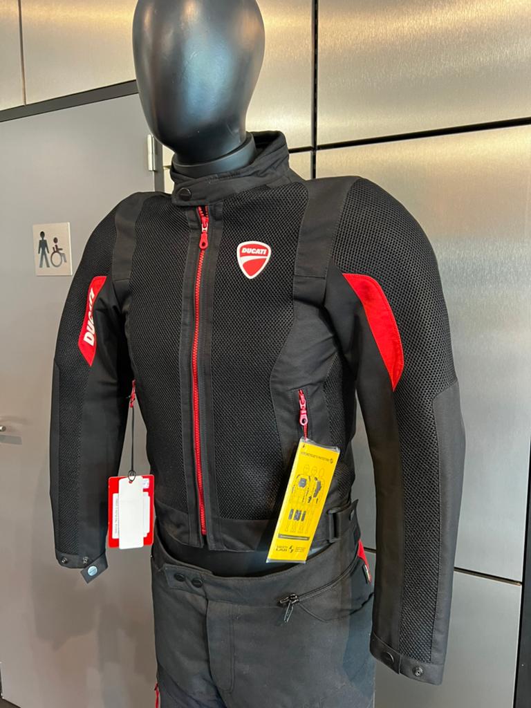 Ducati fabric jacket Flow Spidi XS, Ophalen of Verzenden, Nieuw met kaartje, Heren, Jas | textiel