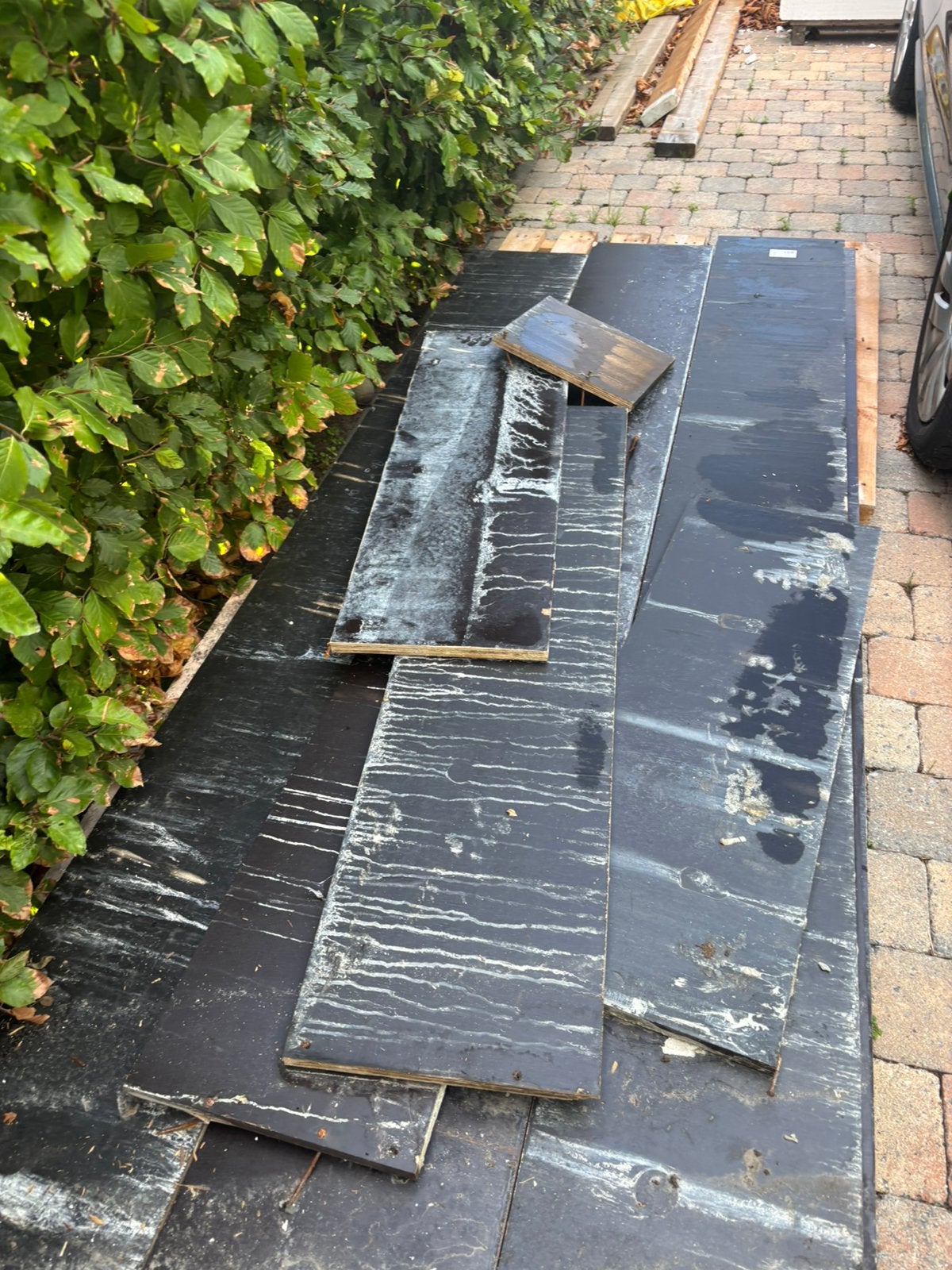 Betonplex, Doe-het-zelf en Bouw, Ophalen, Minder dan 25 mm, Zo goed als nieuw, 200 tot 250 cm