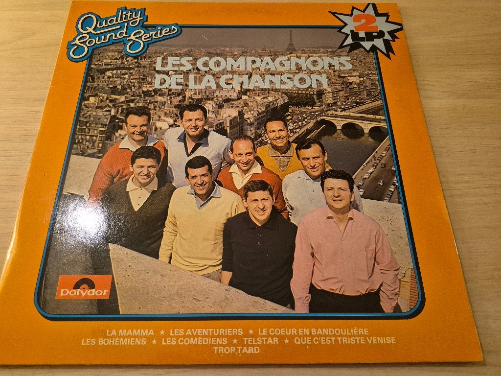 Double disque vinyl 33 tours Les Compagnons De La Chanson, Enlèvement ou Envoi, Pop, Comme neuf, Compilation
