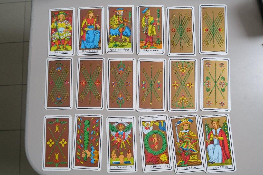 Tarot deck Oswald Wirth original 1976 vintage complet, Enlèvement ou Envoi