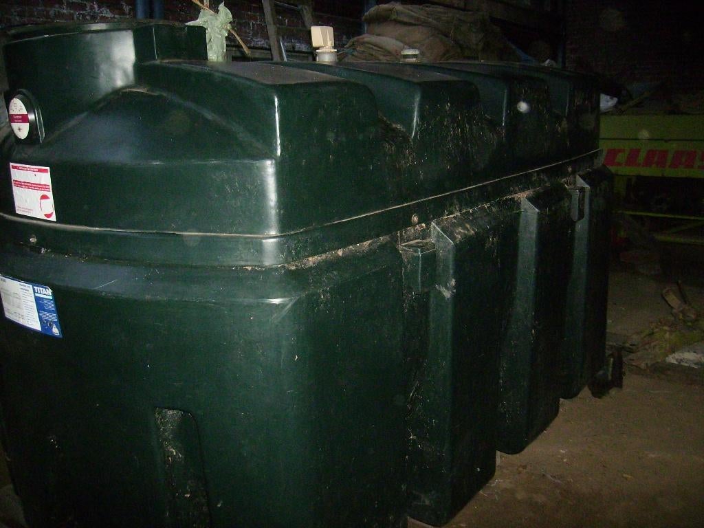 DUBBELWANDIGE MAZOUTTANK  2500 L, Ophalen of Verzenden, Werkplaats, Gebouw of Erf
