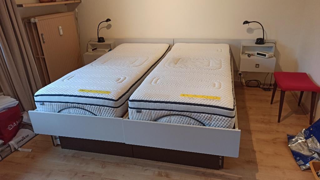 Lit et sommier Lattoflex, Sommier, 200 cm, Une personne, Comme neuf