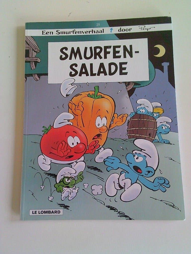 Smurfen  salade . 1ste druk 2006, Boeken, Ophalen of Verzenden