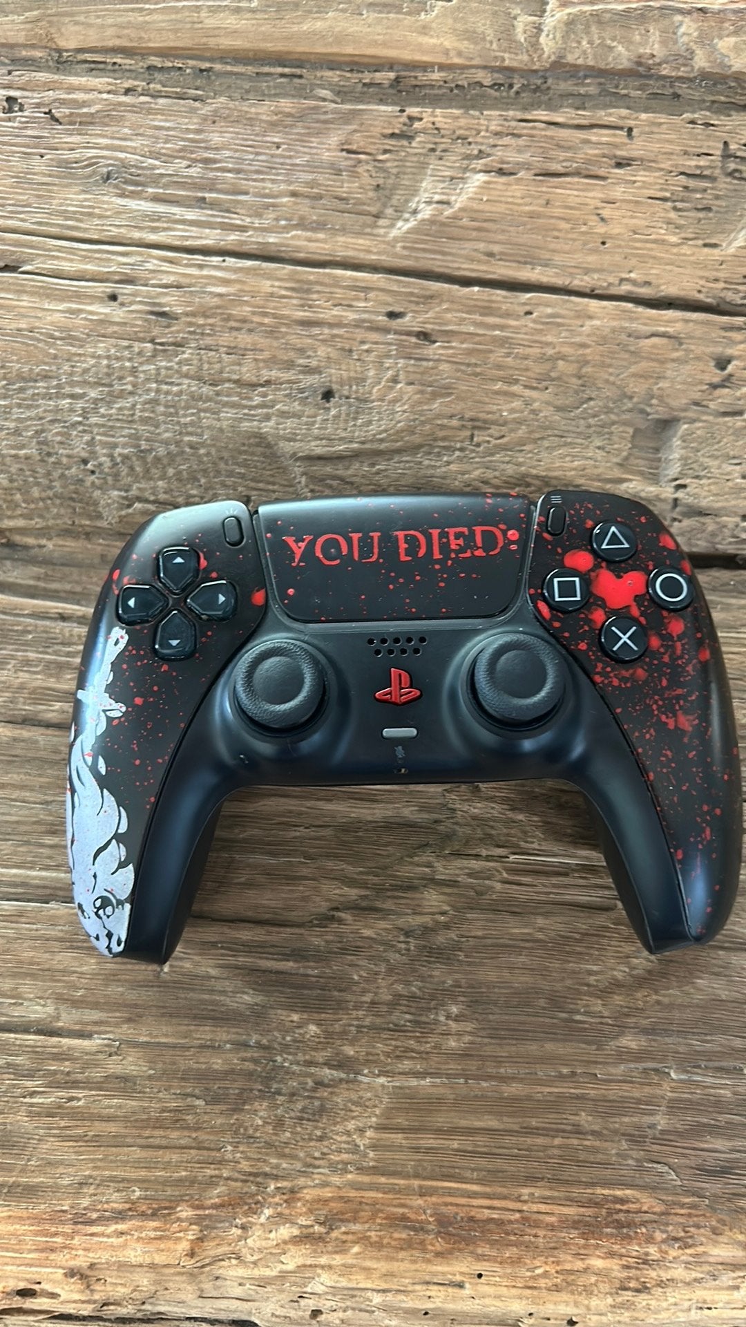 Sony dualsense controller custom controller hand painted, Enlèvement, Comme neuf, Contrôleur