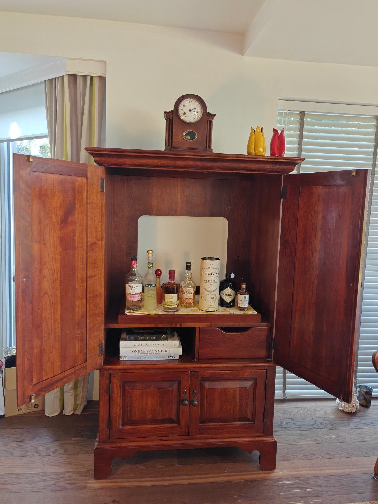 Armoire en cerisier massif Bob Timberlake/Lexington, Avec tiroir(s), Classic American Style, Cerisier, Comme neuf