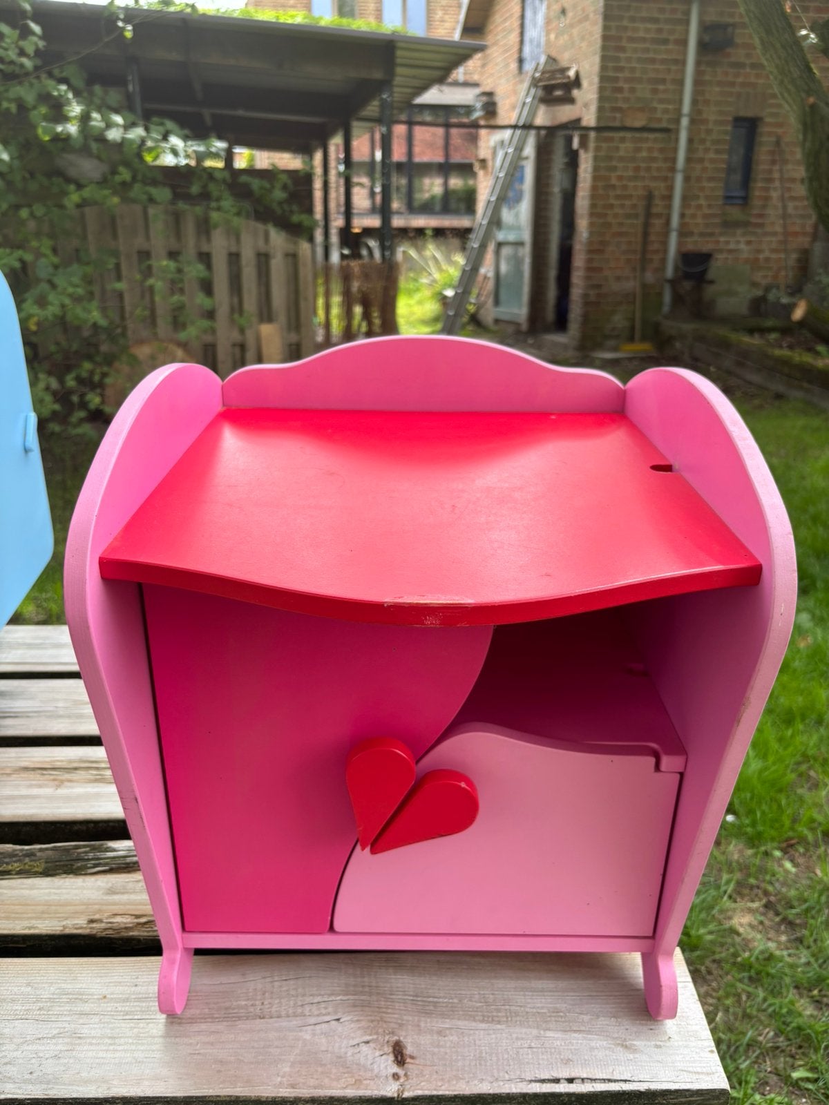 Leuke kastje voor kinderkamer of kleertjes voor pop, Ophalen, Gebruikt