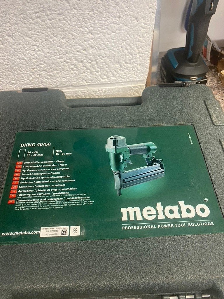 cloueur agrafeuse Metabo top affaire! Neuf, Enlèvement, Neuf, Cloueuse/agrafeuse, Metallo