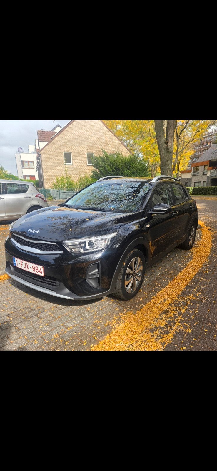 Kia Stonic 2023 68500kms 1.2 benzine handgeschakelde versnel, Auto's, Zwart, 62 kW, Handgeschakeld, Particulier