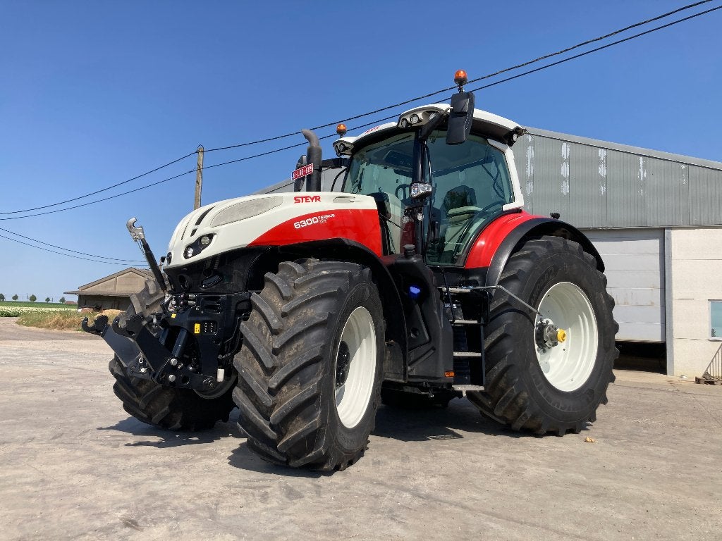 Steyr Terrus 6300 1700 h en option complète, Jusqu'à 2500, Steyr, Enlèvement, Utilisé