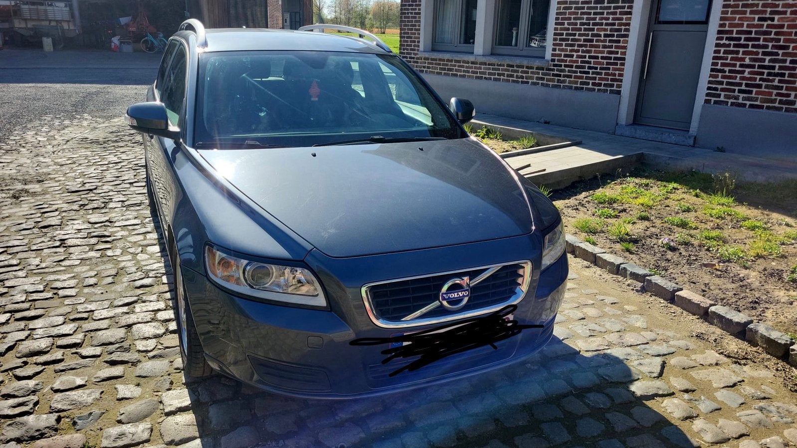Volvo v50, Auto's, Voorwielaandrijving, Euro 5, Stof, Zwart