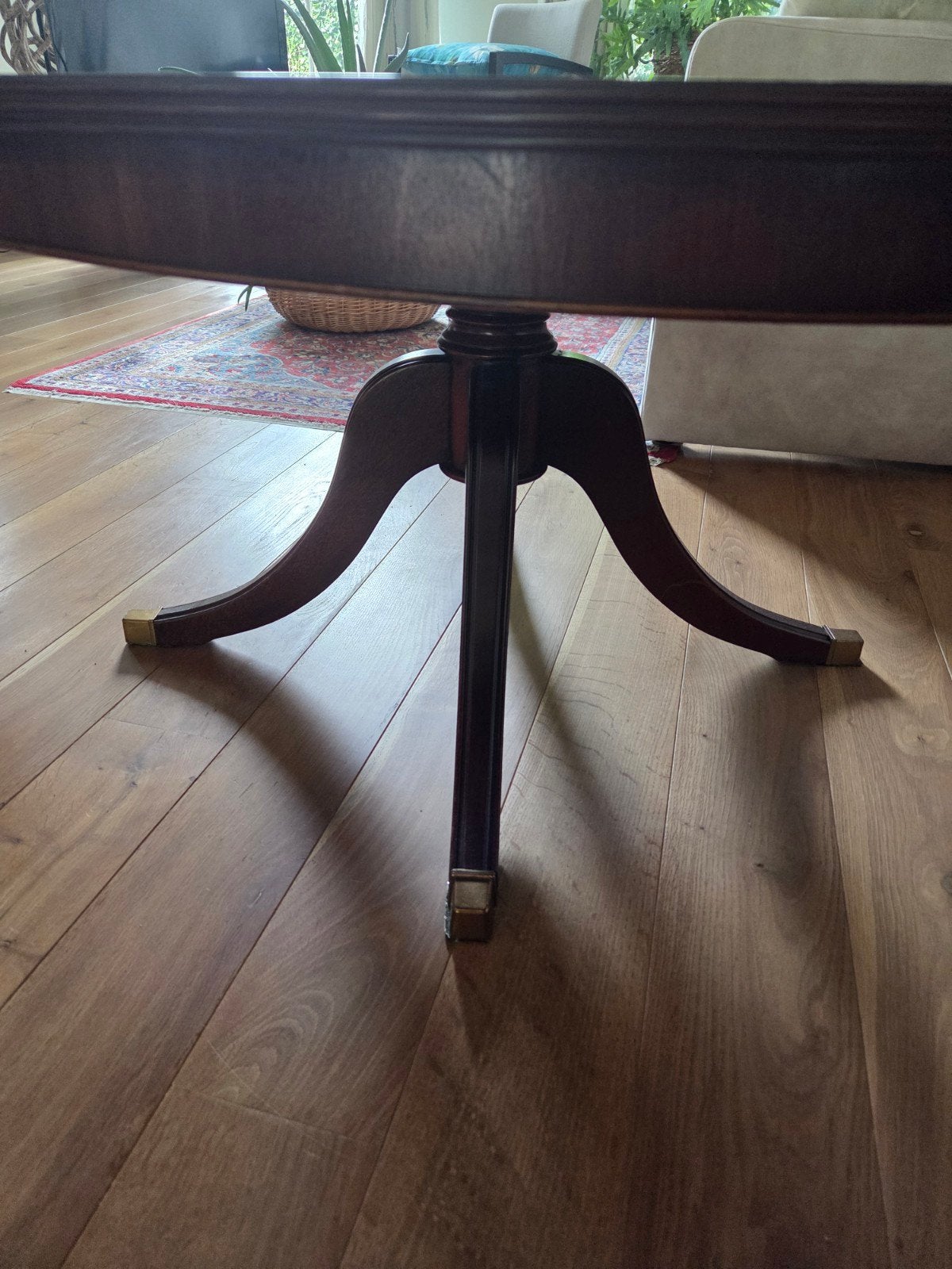 table basse, Maison & Meubles, Enlèvement, Utilisé, 50 à 100 cm, Ovale