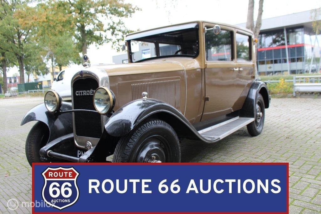 Citroën AC4 | 1929 | Route 66 Auctions, Autos, Oldtimers & Ancêtres, Achat, Entreprise, Citroën, Boîte manuelle