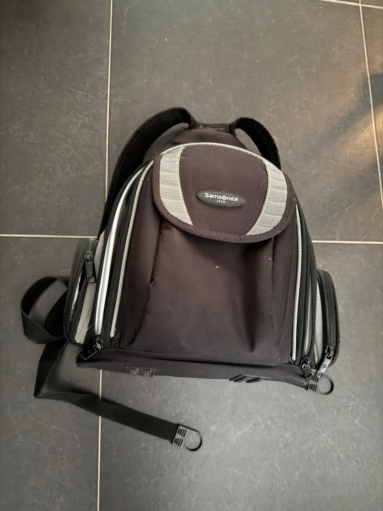 Samsonite fototas (rugzak), Gebruikt, Samsonite, Rugtas, Ophalen of Verzenden