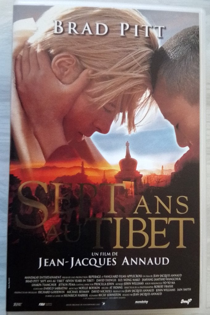 VHS 7 ans au Tibet Traque sur Internet  Un coeur en hiver, Cd's en Dvd's, VHS | Film, Ophalen of Verzenden, Zo goed als nieuw