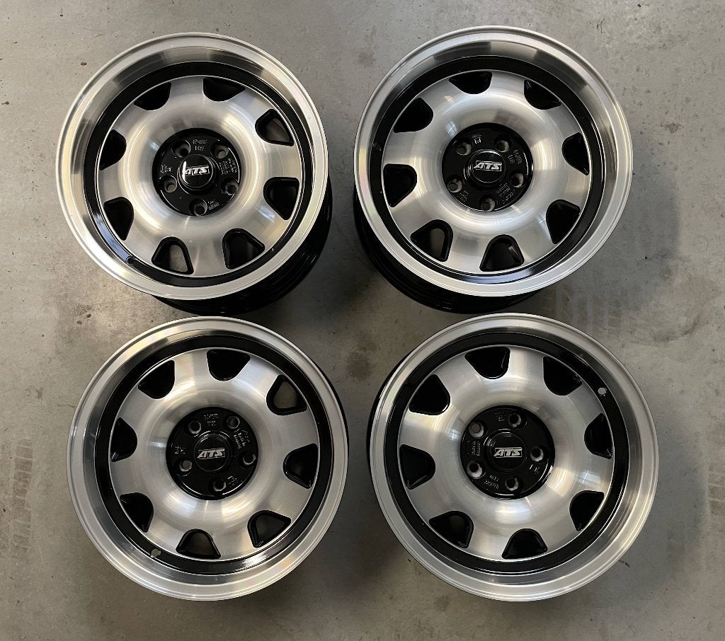 4 jantes ATS 8jX16 ET30 Old Style NEUVES, Enlèvement