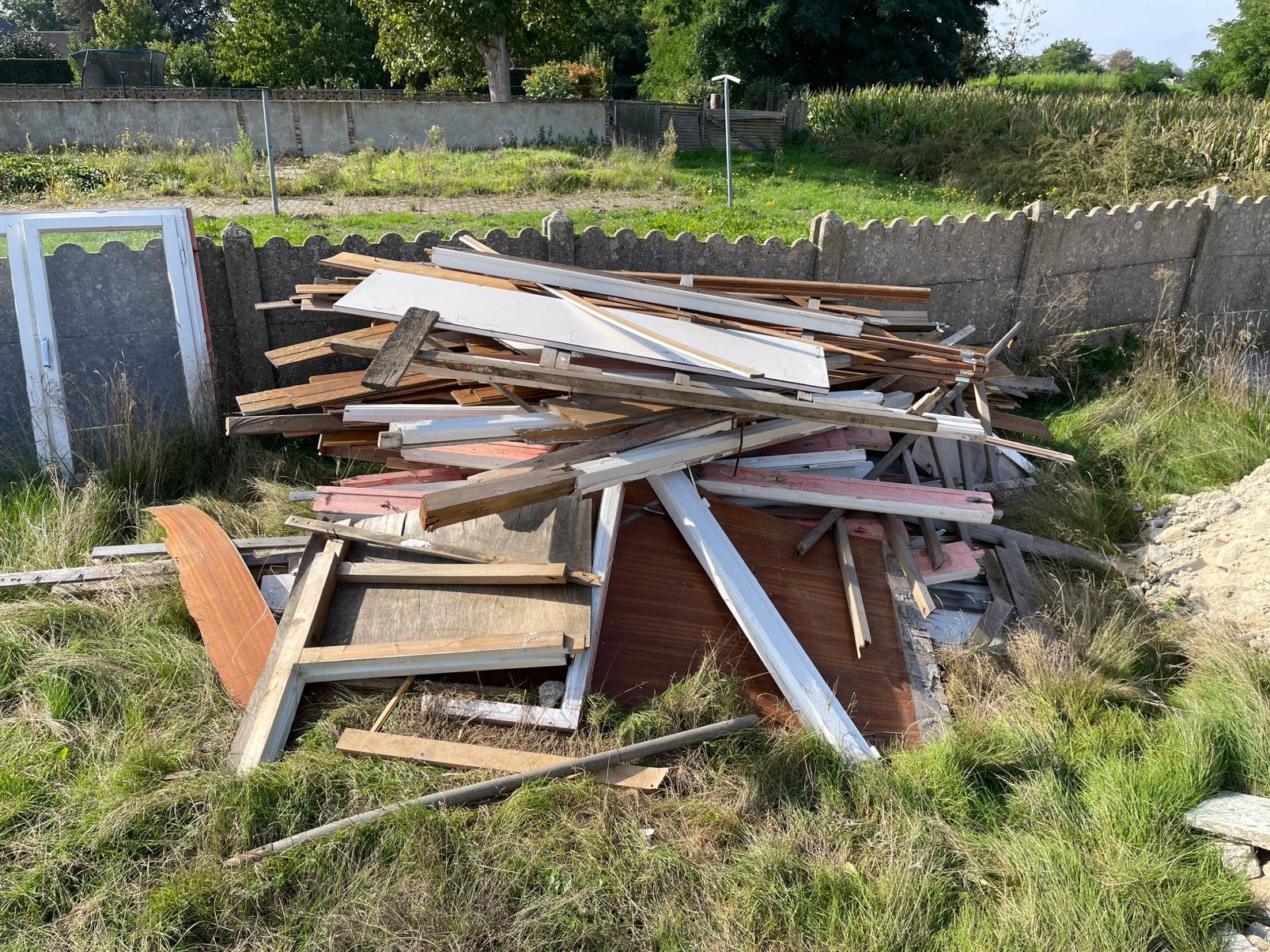 Hout, Ophalen