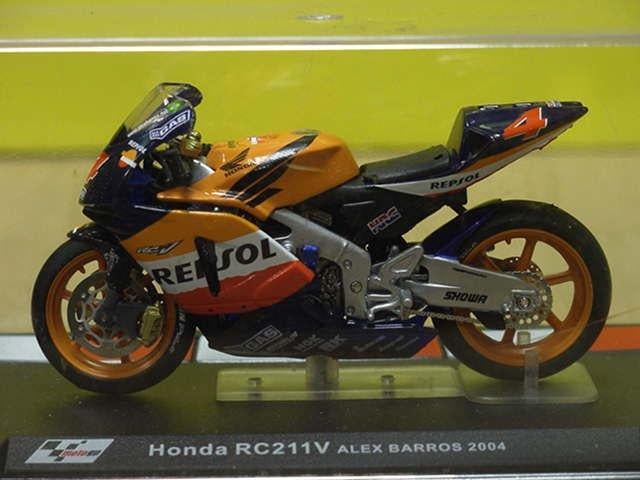Alex Barros Honda RC211V 2004 1:24, Enlèvement ou Envoi, Neuf, Moteur, Autres marques