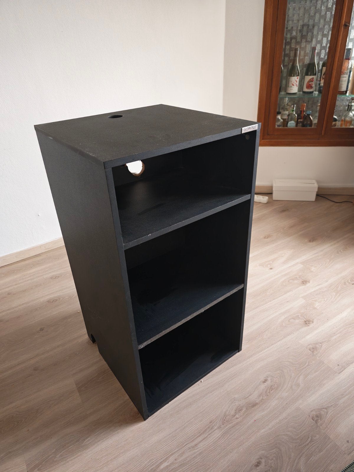 meuble pour vinyles et platine, Ophalen, Gebruikt