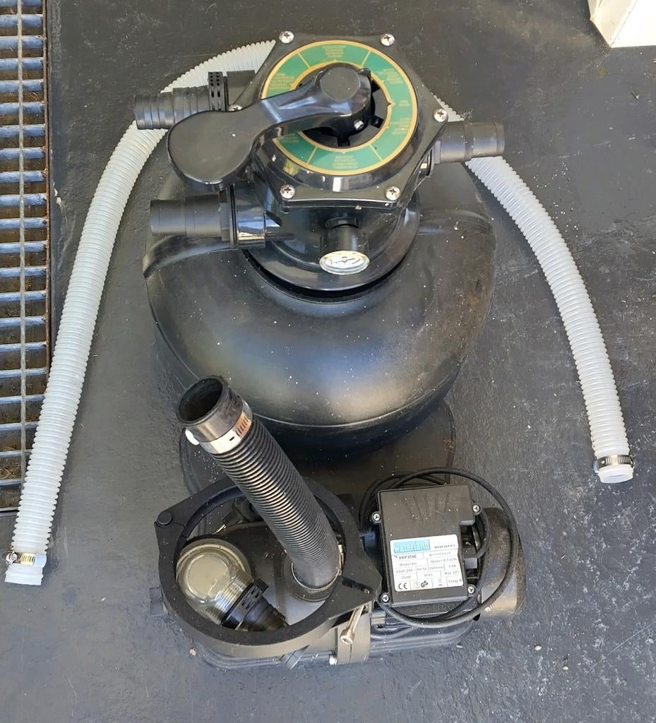 Waterland Zwembadpomp met Zandfilter, Ophalen