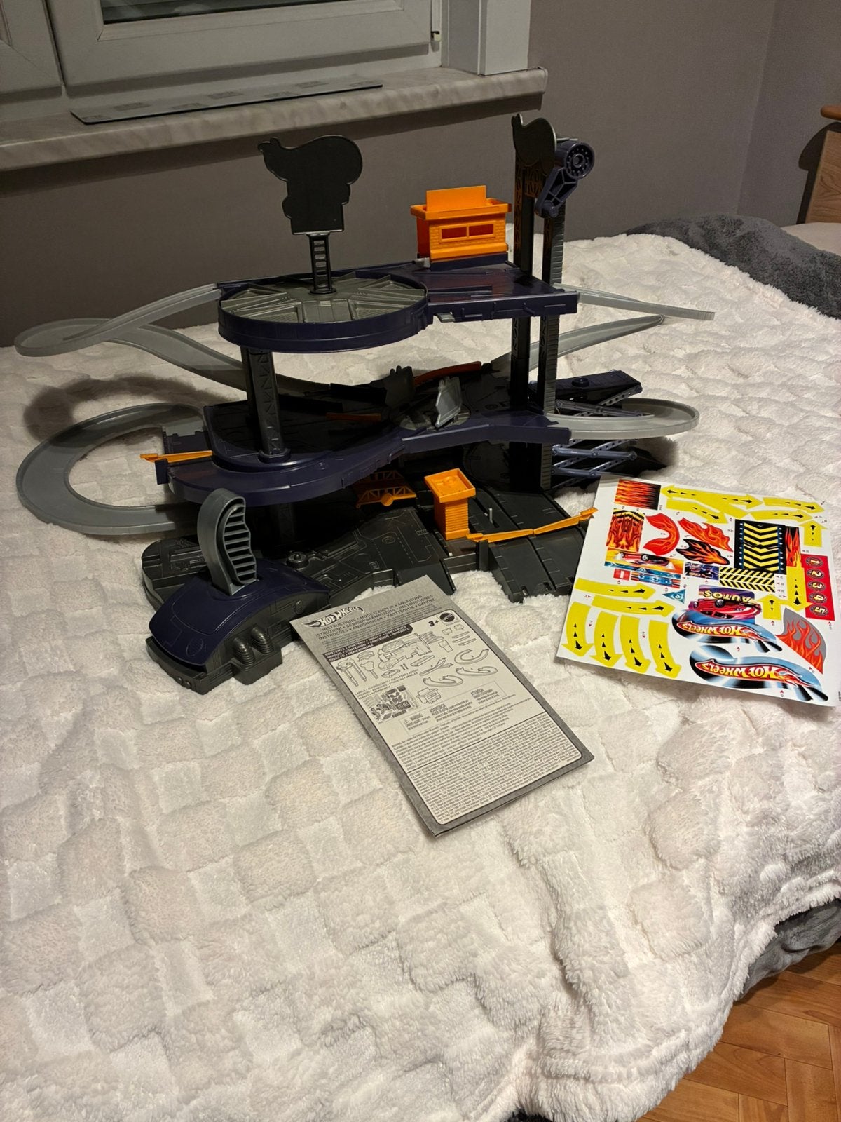 Hot wheels mega garage, Kinderen en Baby's, Ophalen, Zo goed als nieuw, Hot Wheels