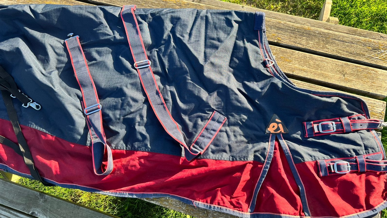 Outdoor winter deken B/C pony(maat 155), Ophalen, Gebruikt